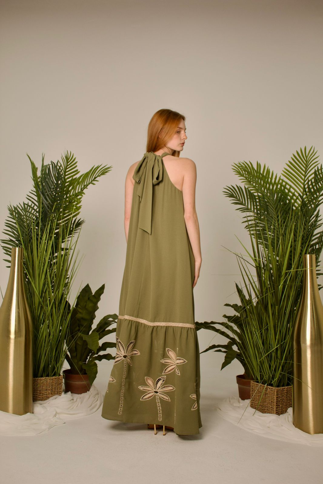 Paradise Palm dress
