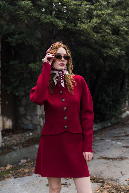 Valentina Button-Up Jacket —