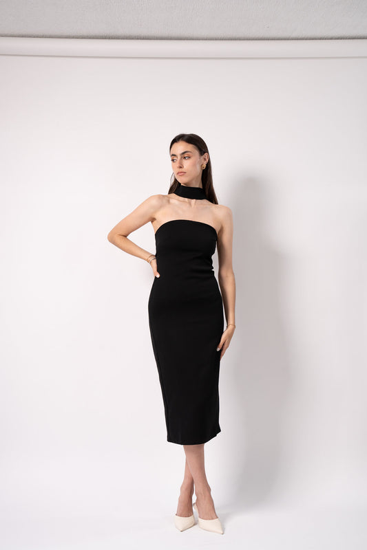 Black Midi Dress