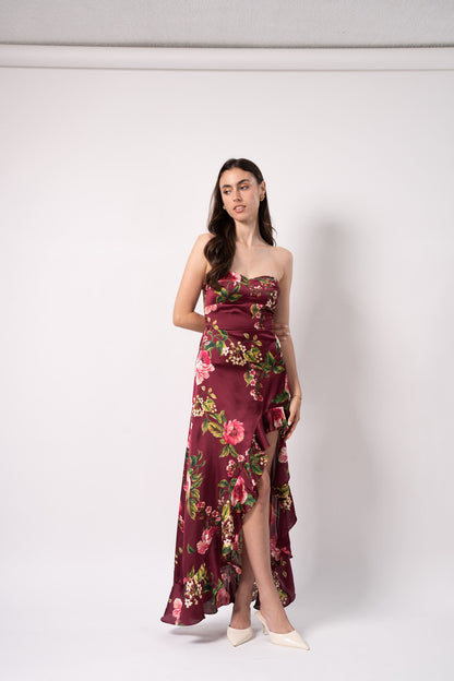 Guindo Dress With Flowers
