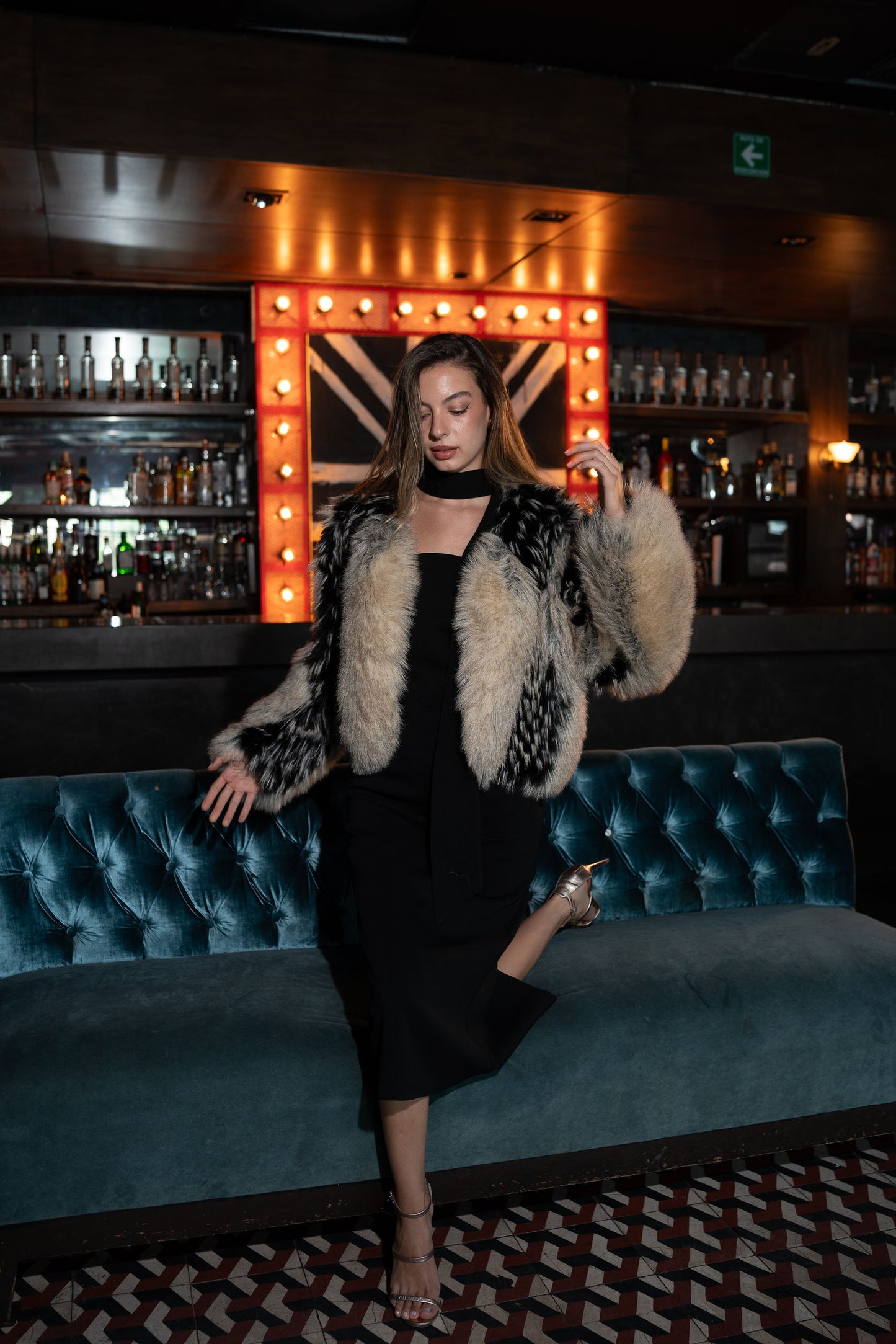 Faux Fur Coat