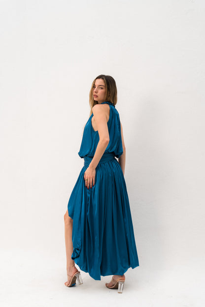 Seraphina Braided Halter Gown
