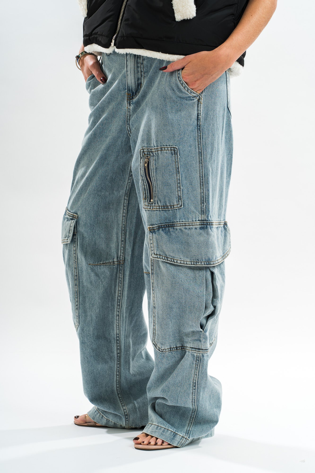 Long Denim Pants