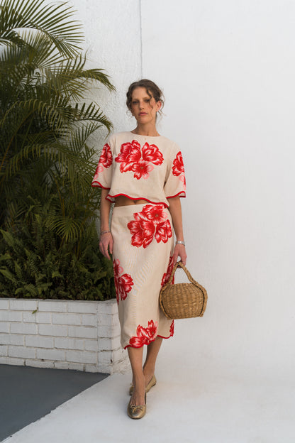 Tropical blouse