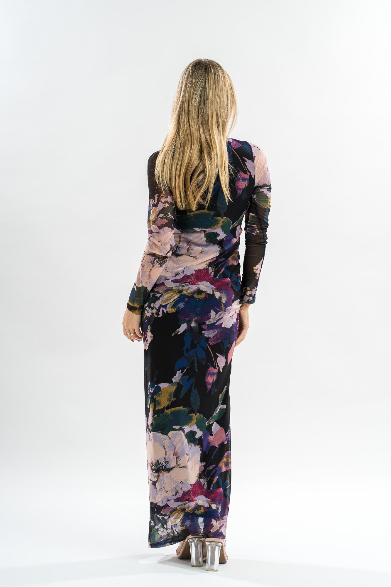 Flower Long Dress