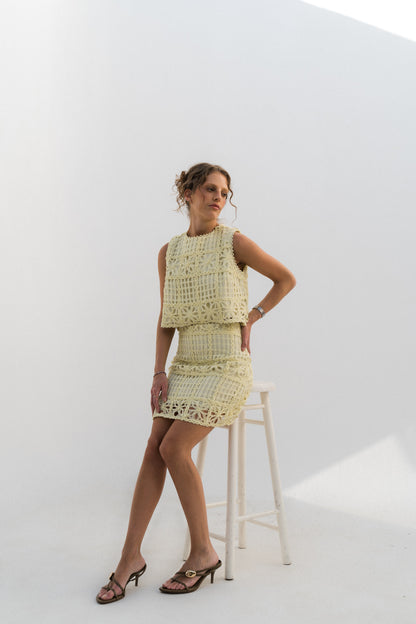 Crochet butter top