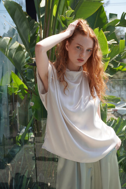 Satin blouse