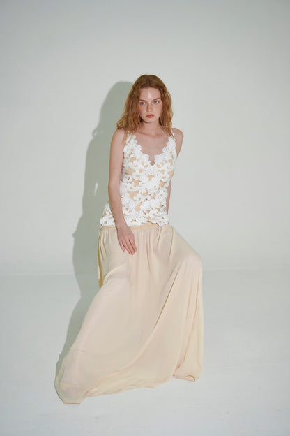 Lace flowy dress